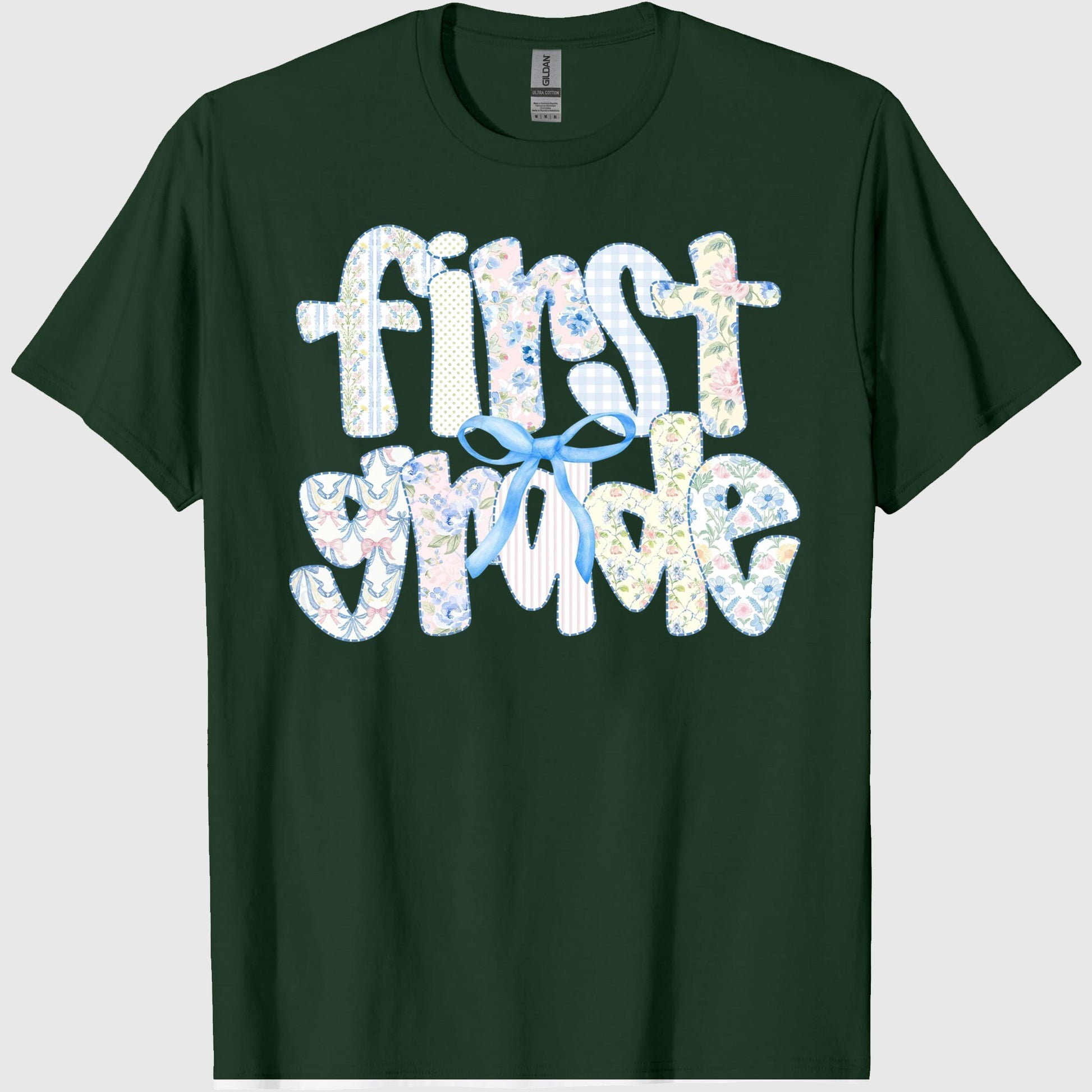 First Grade Teacher Shirt, Back to School 1st Grade Tee, Teacher Appreciation Gift, Cute Elementary School, Coquette Bow