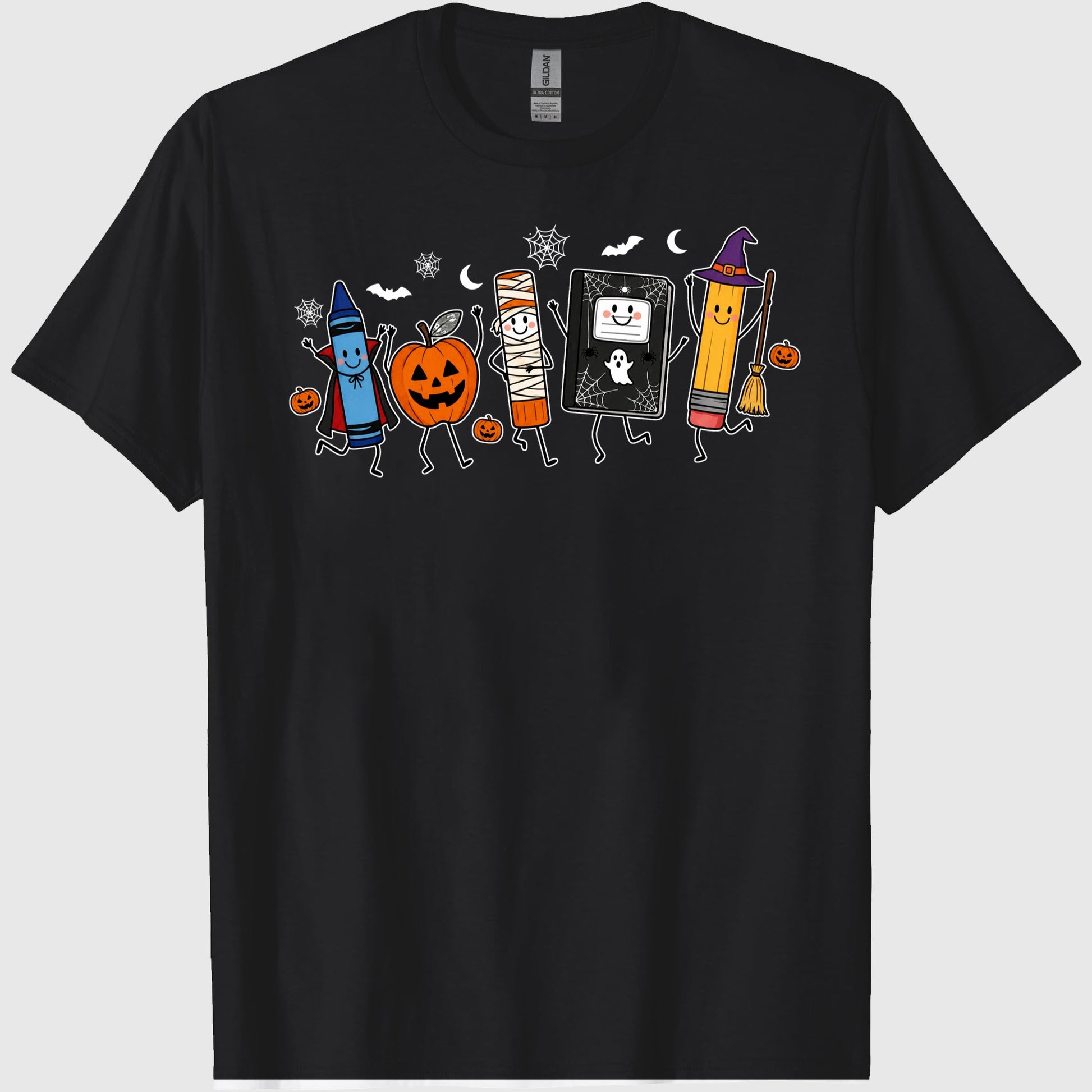 Halloween Teacher Shirt, Funny Teacher Life Shirt, Back To School Gift, Preschool Teacher School Supplies T-shirt, Spooky Tee
