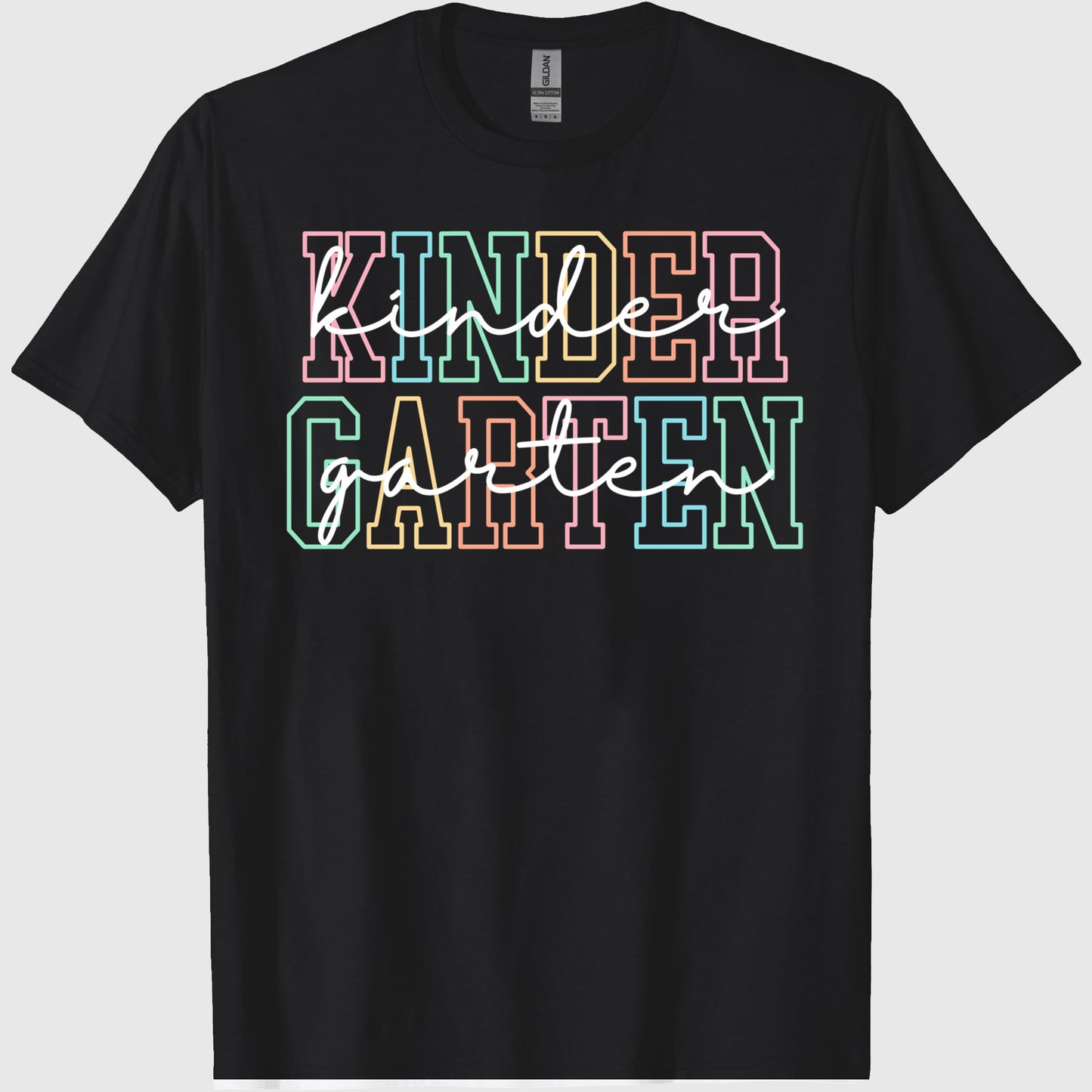 Kindergarten Teacher Shirt, Kindergarten TShirt, Elementary School, Teaching Tee, First Day Of Kindergarten, Back to school Graphic tee