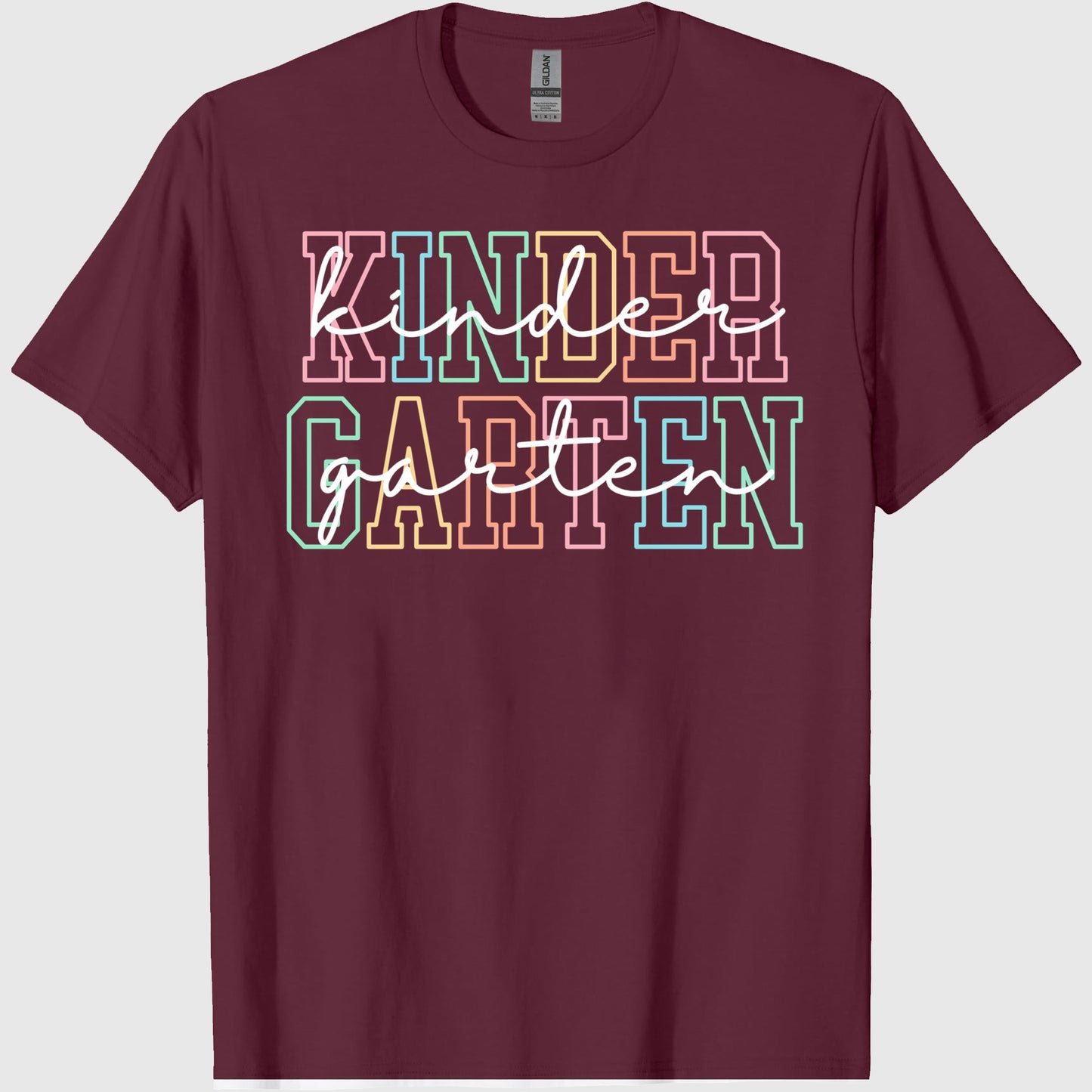 Kindergarten Teacher Shirt, Kindergarten TShirt, Elementary School, Teaching Tee, First Day Of Kindergarten, Back to school Graphic tee