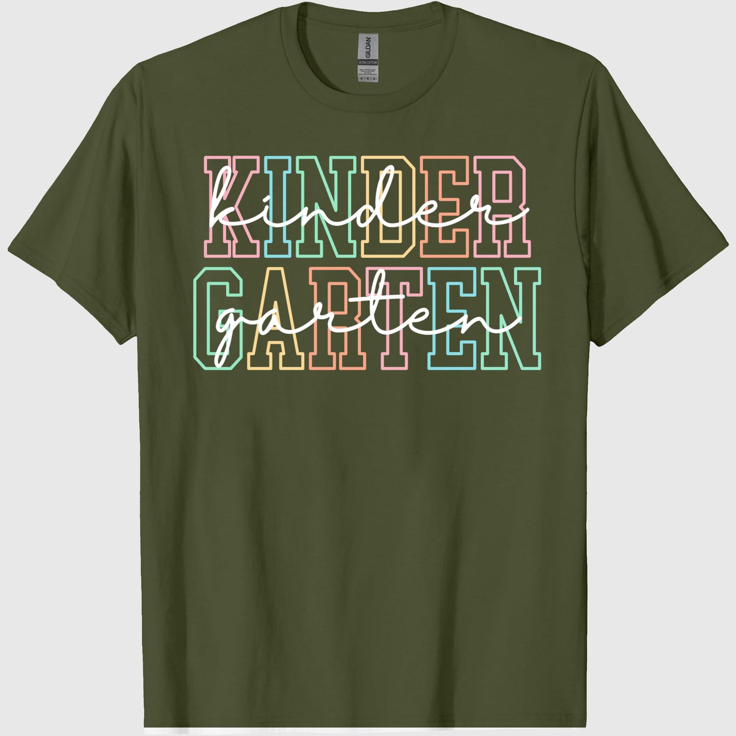 Kindergarten Teacher Shirt, Kindergarten TShirt, Elementary School, Teaching Tee, First Day Of Kindergarten, Back to school Graphic tee