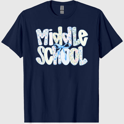 Middle School Teacher Shirt, Middle School Shirt, Back To School, First Day Of School, Teacher Tshirts, Gifts For Teachers