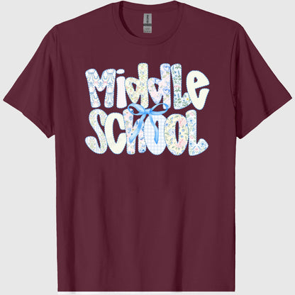 Middle School Teacher Shirt, Middle School Shirt, Back To School, First Day Of School, Teacher Tshirts, Gifts For Teachers