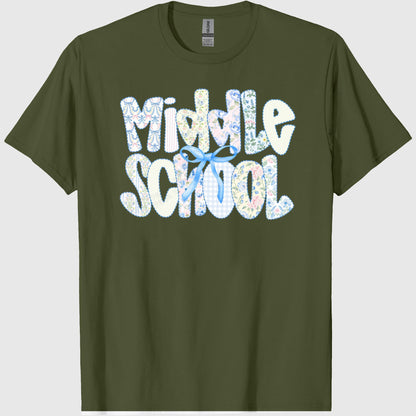 Middle School Teacher Shirt, Middle School Shirt, Back To School, First Day Of School, Teacher Tshirts, Gifts For Teachers