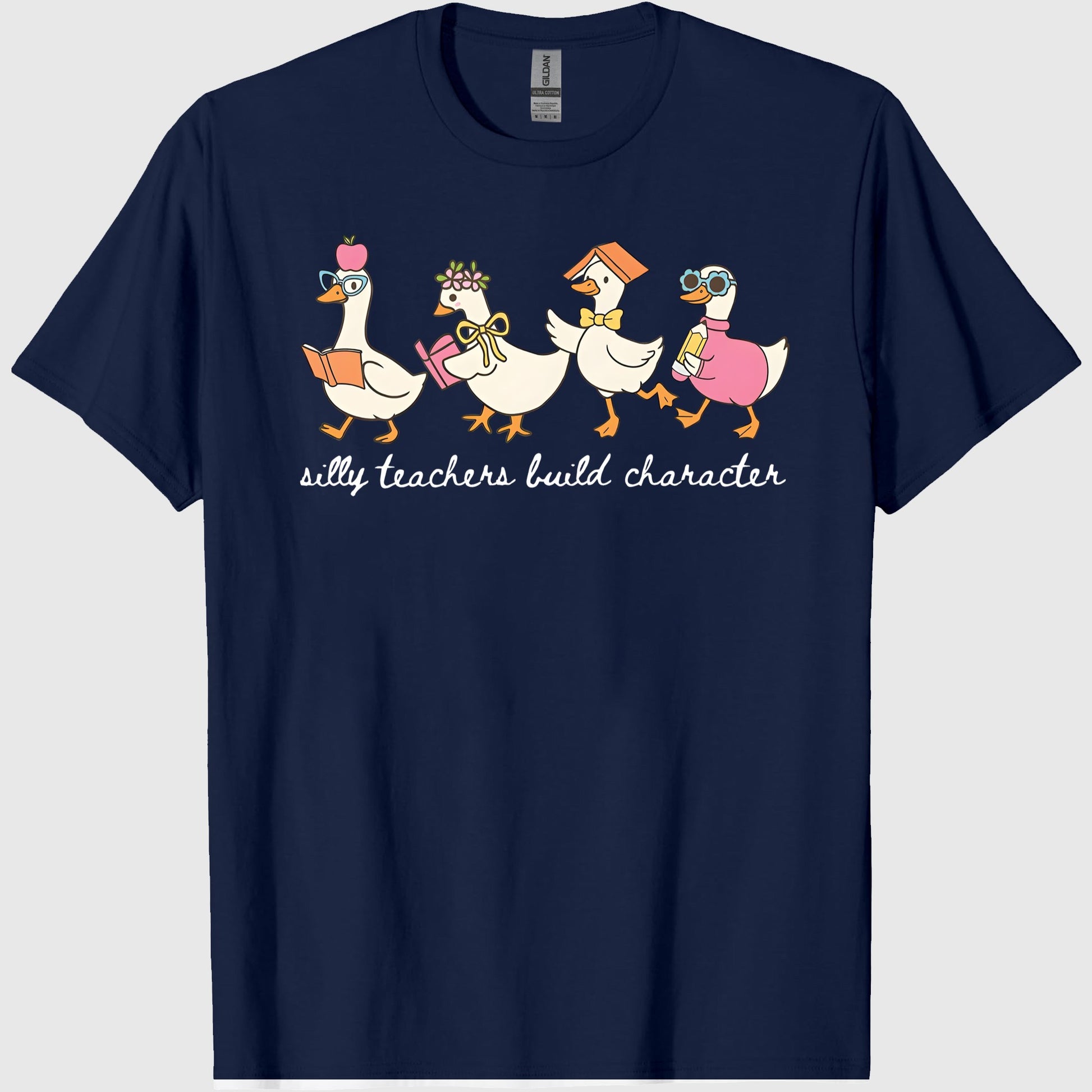 Silly Teacher Goose Shirt, Silly Goose Teacher Tshirt, Back to School Tee, Teacher Appreciation Gift, Funny Gift for Teacher