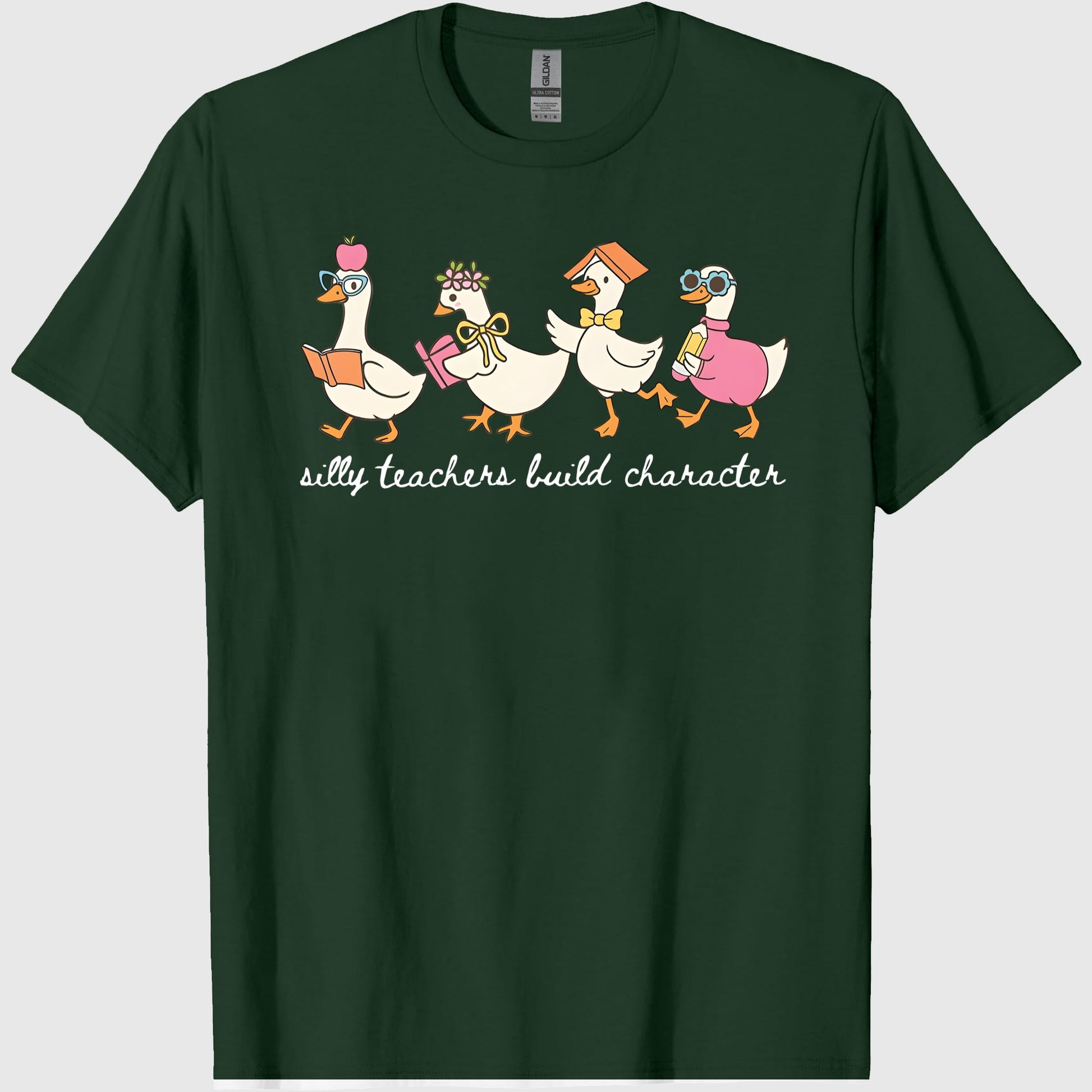 Silly Teacher Goose Shirt, Silly Goose Teacher Tshirt, Back to School Tee, Teacher Appreciation Gift, Funny Gift for Teacher