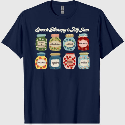 Speech Language Pathologist Shirt SLP Tee Funny Women_s Graphic T-Shirt Vintage Letter Print Casual Unisex Back to School Tee (2)