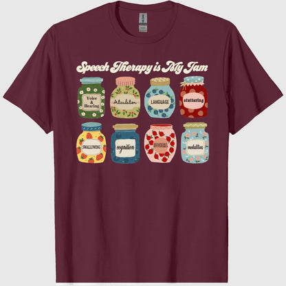 Speech Language Pathologist Shirt SLP Tee Funny Women_s Graphic T-Shirt Vintage Letter Print Casual Unisex Back to School Tee