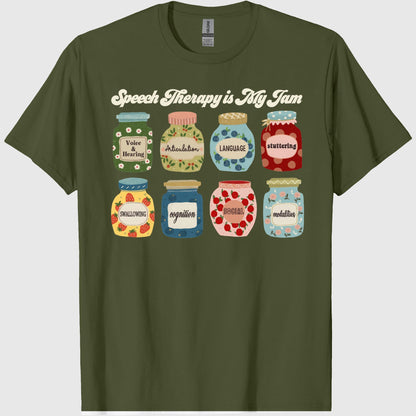 Speech Language Pathologist Shirt SLP Tee Funny Women_s Graphic T-Shirt Vintage Letter Print Casual Unisex Back to School Tee