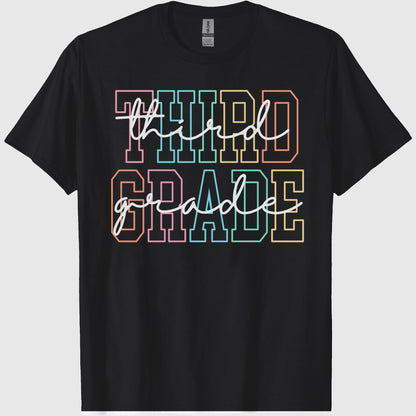 Third Grade Teacher Shirt, 3rd Grade Teacher Shirt, Third Grade TShirt, Elementary School, Teaching Shirt Back to school Graphic tee
