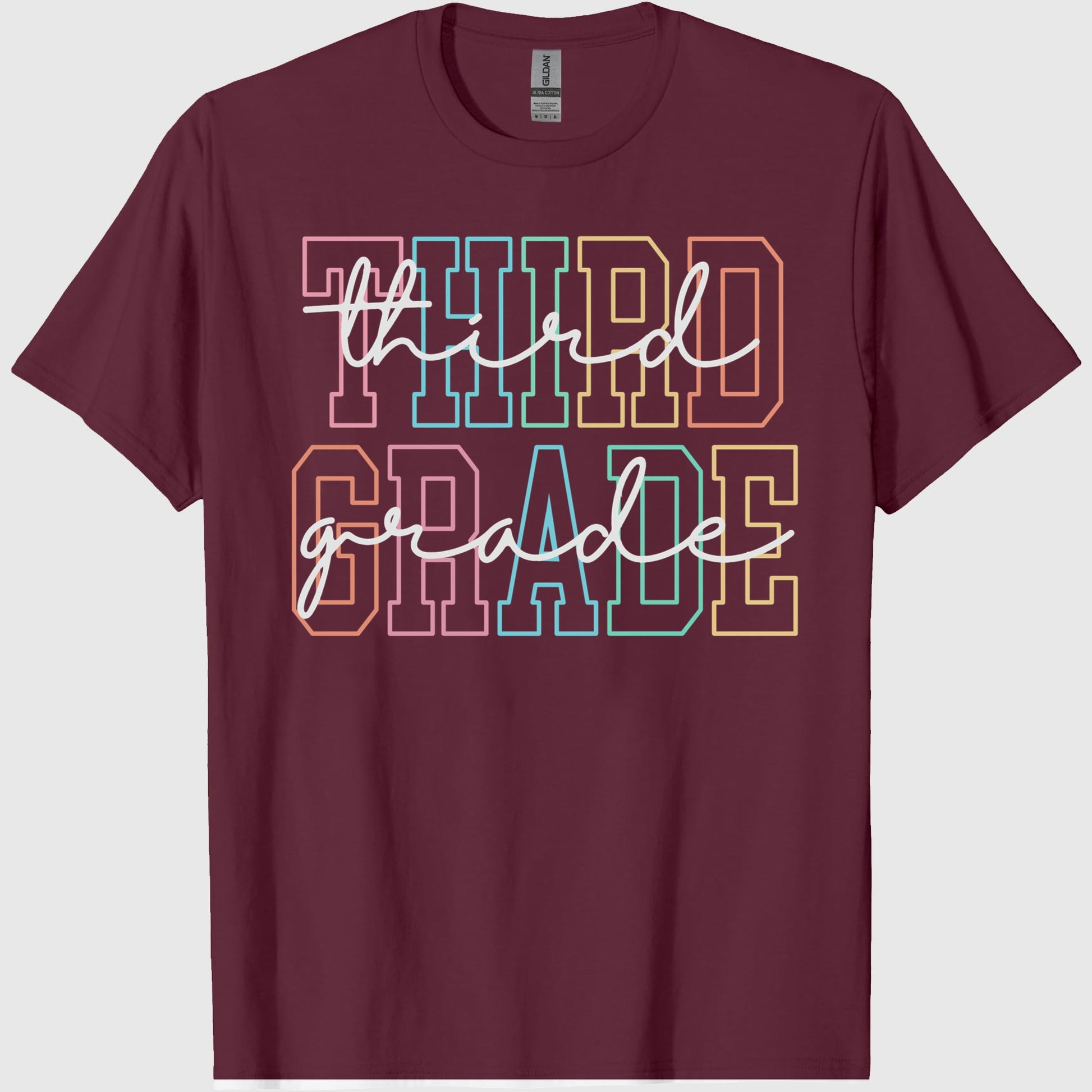 Third Grade Teacher Shirt, 3rd Grade Teacher Shirt, Third Grade TShirt, Elementary School, Teaching Shirt Back to school Graphic tee