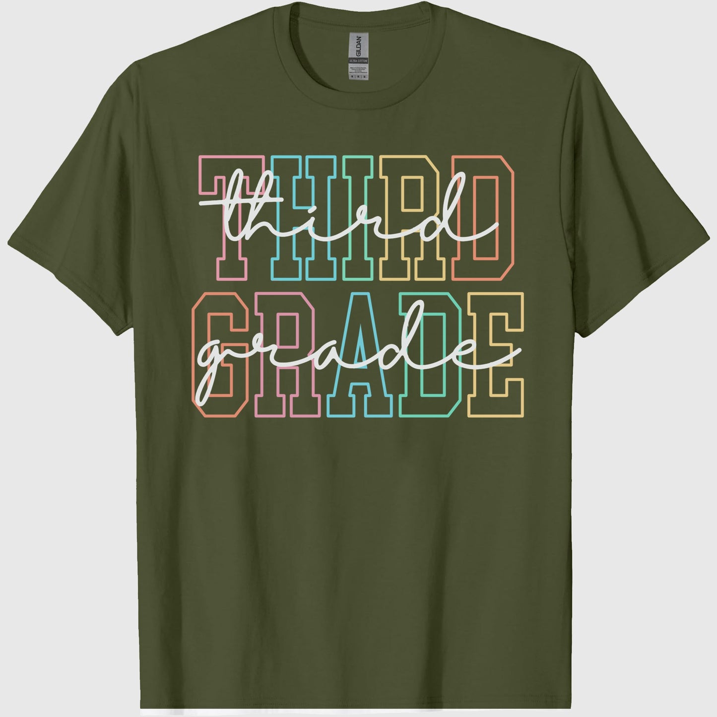 Third Grade Teacher Shirt, 3rd Grade Teacher Shirt, Third Grade TShirt, Elementary School, Teaching Shirt Back to school Graphic tee