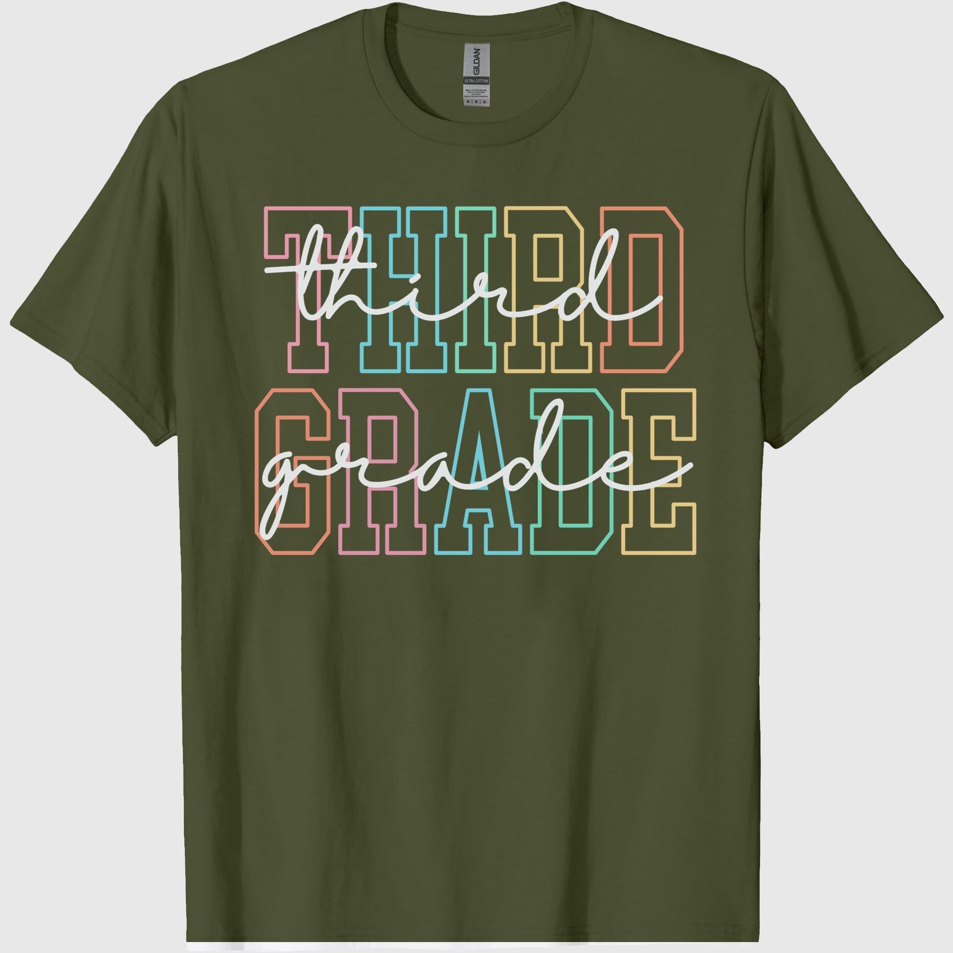 Third Grade Teacher Shirt, 3rd Grade Teacher Shirt, Third Grade TShirt, Elementary School, Teaching Shirt Back to school Graphic tee